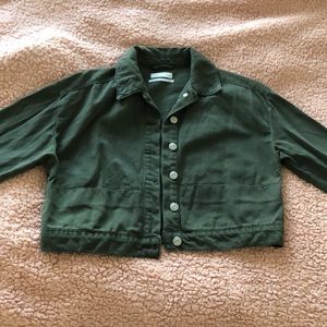Urban Outfitters Cropped Utility Jacket - Small